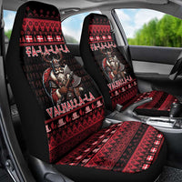 Denmark Santa Viking Christmas Car Seat Cover Julemanden Goes Viking - Wonder Print Shop