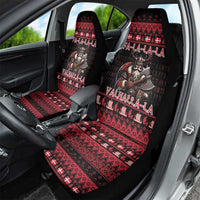 Denmark Santa Viking Christmas Car Seat Cover Julemanden Goes Viking - Wonder Print Shop