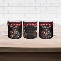 Denmark Santa Viking Christmas Ceramic Mug Julemanden Goes Viking - Wonder Print Shop