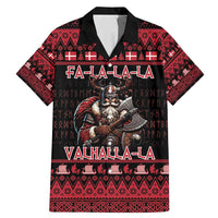 Denmark Santa Viking Christmas Family Matching Mermaid Dress and Hawaiian Shirt Julemanden Goes Viking - Wonder Print Shop