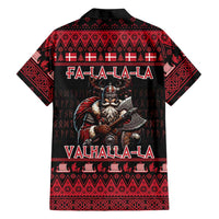 Denmark Santa Viking Christmas Family Matching Mermaid Dress and Hawaiian Shirt Julemanden Goes Viking - Wonder Print Shop