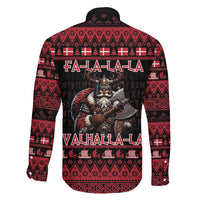 Denmark Santa Viking Christmas Family Matching Mermaid Dress and Hawaiian Shirt Julemanden Goes Viking - Wonder Print Shop