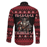 Denmark Santa Viking Christmas Family Matching Puletasi and Hawaiian Shirt Julemanden Goes Viking - Wonder Print Shop