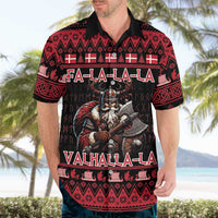 Denmark Santa Viking Christmas Hawaiian Shirt Julemanden Goes Viking - Wonder Print Shop