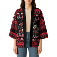 Denmark Santa Viking Christmas Kimono Julemanden Goes Viking - Wonder Print Shop