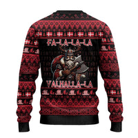 Denmark Santa Viking Christmas Ugly Christmas Sweater Julemanden Goes Viking - Wonder Print Shop