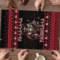 Denmark Santa Viking Christmas Puzzle Julemanden Goes Viking - Wonder Print Shop