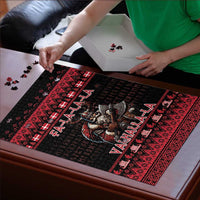 Denmark Santa Viking Christmas Puzzle Julemanden Goes Viking - Wonder Print Shop