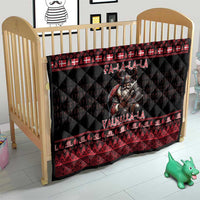 Denmark Santa Viking Christmas Quilt Julemanden Goes Viking - Wonder Print Shop