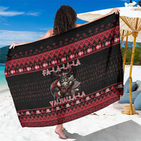 Denmark Santa Viking Christmas Sarong Julemanden Goes Viking - Wonder Print Shop