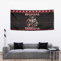 Denmark Santa Viking Christmas Tapestry Julemanden Goes Viking - Wonder Print Shop