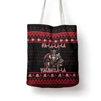 Denmark Santa Viking Christmas Tote Bag Julemanden Goes Viking - Wonder Print Shop