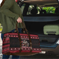 Denmark Santa Viking Christmas Travel Bag Julemanden Goes Viking - Wonder Print Shop