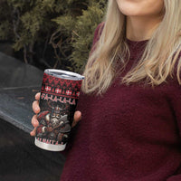 Denmark Santa Viking Christmas Tumbler Cup Julemanden Goes Viking - Wonder Print Shop