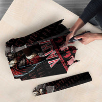 Denmark Santa Viking Christmas Umbrella Julemanden Goes Viking - Wonder Print Shop