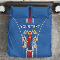 Personalized Belarus Bedding Set Coat Of Arms Minsk Capital