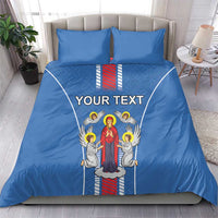 Personalized Belarus Bedding Set Coat Of Arms Minsk Capital