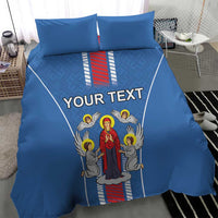 Personalized Belarus Bedding Set Coat Of Arms Minsk Capital