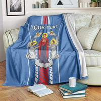 Personalized Belarus Blanket Coat Of Arms Minsk Capital
