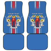 Personalized Belarus Car Mats Coat Of Arms Minsk Capital