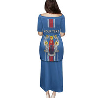 Personalized Belarus Family Matching Puletasi and Hawaiian Shirt Coat Of Arms Minsk Capital