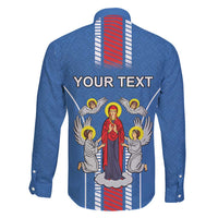 Personalized Belarus Family Matching Summer Maxi Dress and Hawaiian Shirt Coat Of Arms Minsk Capital