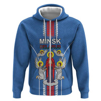 Personalized Belarus Hoodie Coat Of Arms Minsk Capital