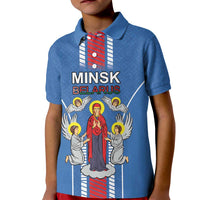 Personalized Belarus Kid Polo Shirt Coat Of Arms Minsk Capital