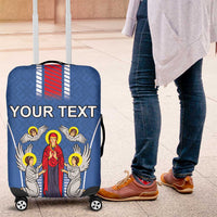 Personalized Belarus Luggage Cover Coat Of Arms Minsk Capital