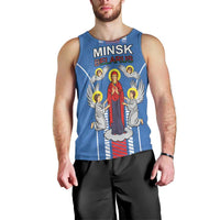 Personalized Belarus Men Tank Top Coat Of Arms Minsk Capital