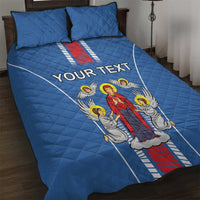 Personalized Belarus Quilt Bed Set Coat Of Arms Minsk Capital