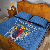 Personalized Belarus Quilt Bed Set Coat Of Arms Minsk Capital