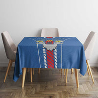 Personalized Belarus Tablecloth Coat Of Arms Minsk Capital