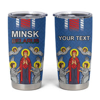 Personalized Belarus Tumbler Cup Coat Of Arms Minsk Capital