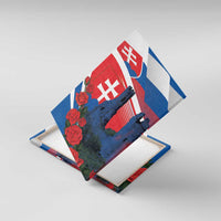 Slovakia Independence Day Canvas Wall Art Devín Castle Nad Tatrou sa blyska