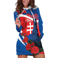 Slovakia Independence Day Hoodie Dress Devín Castle Nad Tatrou sa blyska