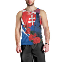 Slovakia Independence Day Men Tank Top Devín Castle Nad Tatrou sa blyska