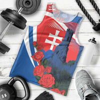 Slovakia Independence Day Men Tank Top Devín Castle Nad Tatrou sa blyska
