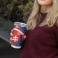 Slovakia Independence Day Tumbler Cup Devín Castle Nad Tatrou sa blyska