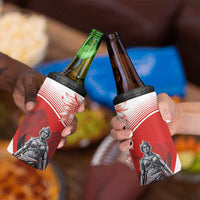 Switzerland Swiss National Day 4 in 1 Can Cooler Tumbler Helvetia Matterhorn