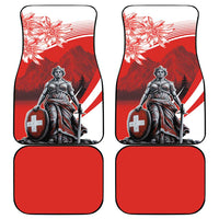 Switzerland Swiss National Day Car Mats Helvetia Matterhorn