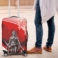 Switzerland Swiss National Day Luggage Cover Helvetia Matterhorn