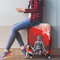 Switzerland Swiss National Day Luggage Cover Helvetia Matterhorn