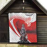 Switzerland Swiss National Day Quilt Helvetia Matterhorn