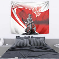 Switzerland Swiss National Day Tapestry Helvetia Matterhorn