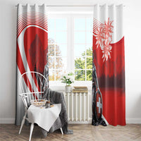 Switzerland Swiss National Day Window Curtain Helvetia Matterhorn