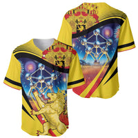 Belgium National Day Baseball Jersey Atomium Leo Belgicus