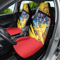 Belgium National Day Car Seat Cover Atomium Leo Belgicus