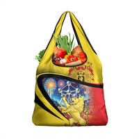 Belgium National Day Grocery Bag Atomium Leo Belgicus