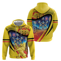Belgium National Day Hoodie Atomium Leo Belgicus